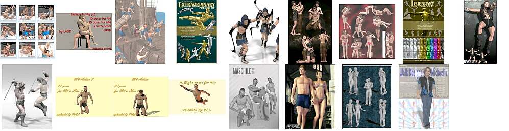 M4H4 poses
